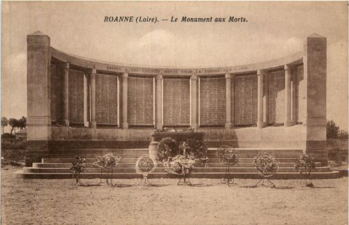 Roanne, Le Monument aux Morts