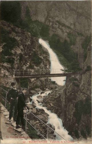 Rochetaillee, Passerelle de la Cascade