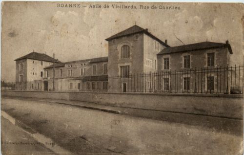 Roanne, Asile de Vieillards, Rue de Charlieu