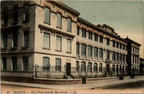Roanne, Ecole Professionelle, Rue Carnol