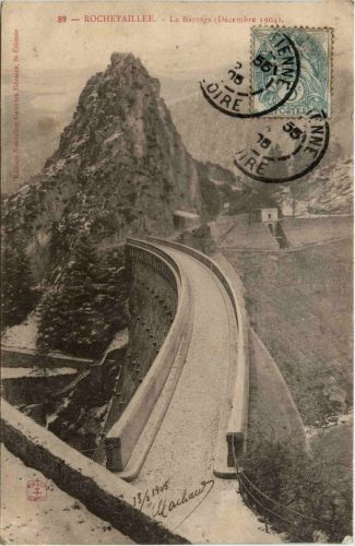 Rochetaillee, Le Barrage