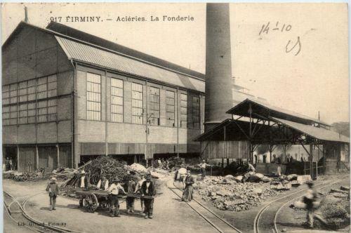 Firminy, Acieries, La Fonderie
