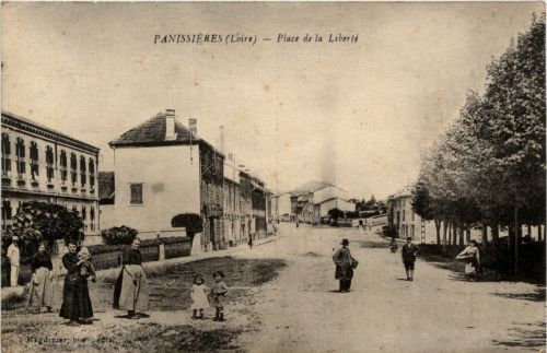 Panissieres, Place de la Liberte