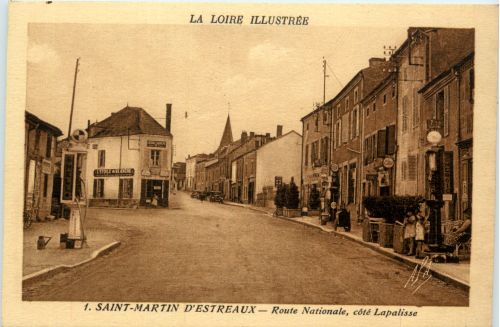 Saint-Martin DÈstreaux, Route Nationale, cote Lapalisse