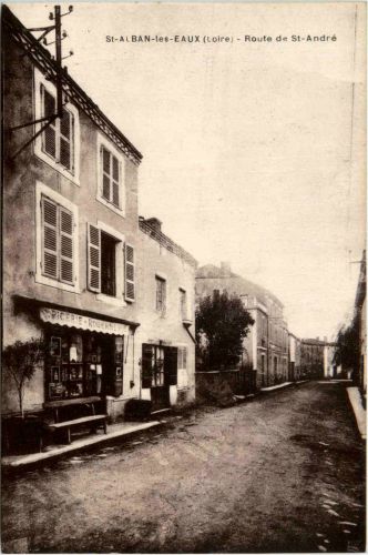 St-Alban-les Eaux, Route de St-andre