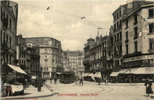 Saint-Etienne, Place du Peuple