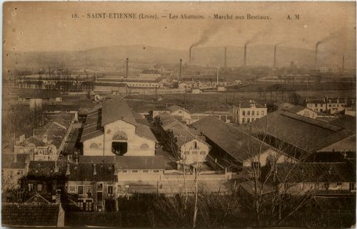 Saint-Etienne, Les Abattoirs, Marche aux Bestiaux