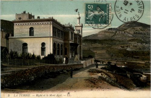 La Turbie, Righi et le Mont Agel