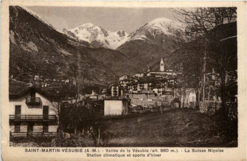 St-Martin-Vesubie, Vallee de la Vesubie, Station climatique et sports d`