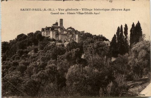 Saint-Paul, Vue generale, Village historique - general view, Historie Vi