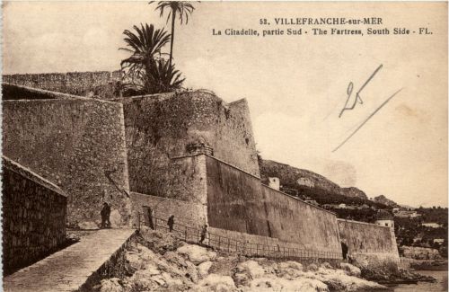 Villefranche-Sur-Mer, La Citadelle, partie Sud, The Fartress
