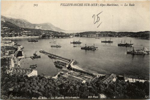 Villefranche-Sur-Mer, La Rade