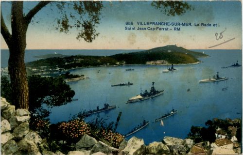Villefranche-Sur-Mer, La Rade et Saint jean Cap Ferrat