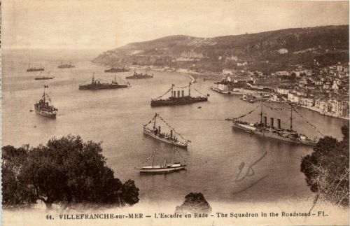 Villefranche-Sur-Mer, LÈscadre en Rade -