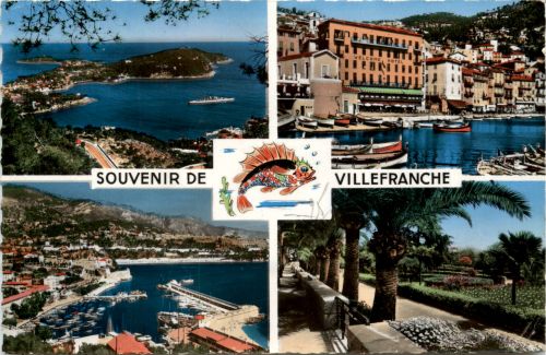 Villefranche-Sur-Mer, Souvenir, div. Bilder