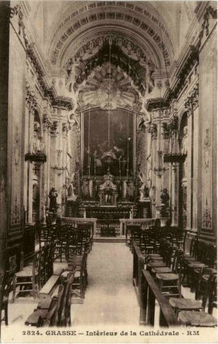 Grasse, Interieur de la Cathedrale
