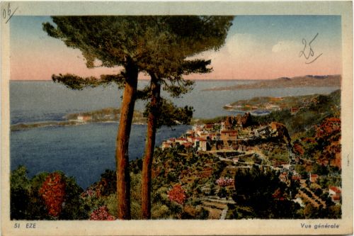 Eze, Vue generale