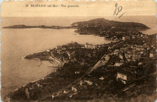 Beaulieu sur Mer, Vue generale