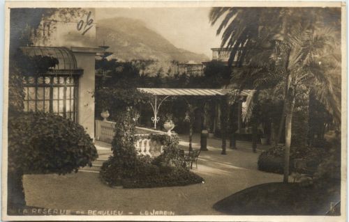 Beaulieu sur Mer, Le Jardin