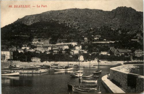 Beaulieu sur Mer, Le Port