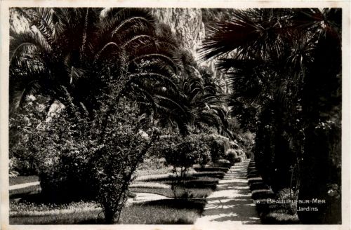 Beaulieu sur Mer, Jardins