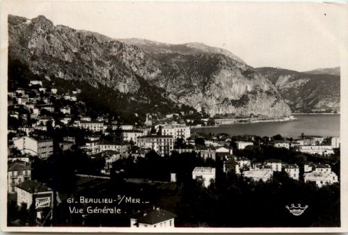 Beaulieu sur Mer, Vue generale