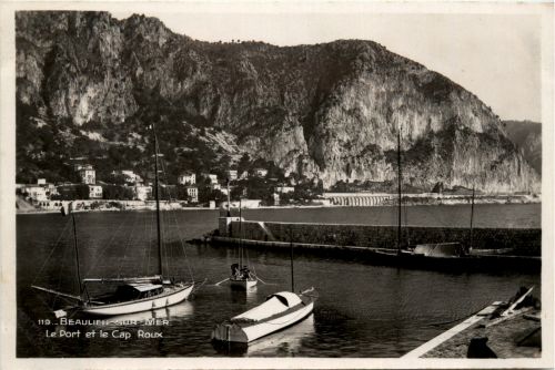 Beaulieu sur Mer, Le Port et le Cap Roux