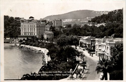 Beaulieu sur Mer, LeCasino et la Baie des Fourmis - Hotel Bedford