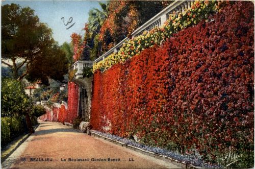 Beaulieu sur Mer, Le Boulevard Gordon-Benett