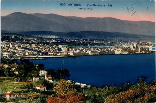 Antibes, Vue generale