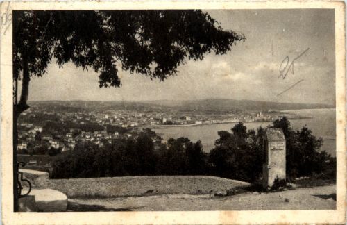 Antibes, vu de Notre-Dame de la Garoupe