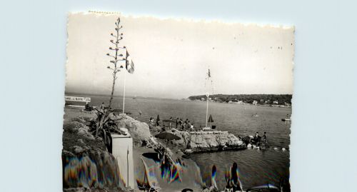 Antibes, La Plage de LÍlette et le Cap