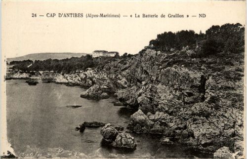 Antibes, La Batterie de Graillon