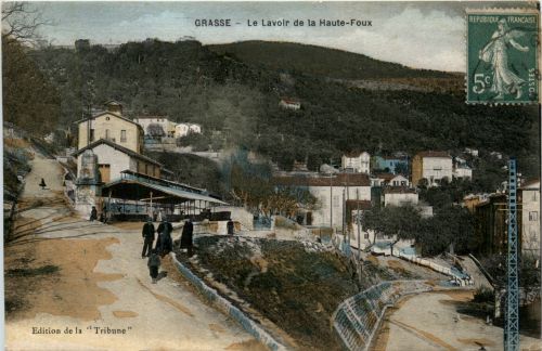 Grasse, le Lavoir de la Haute-Foux
