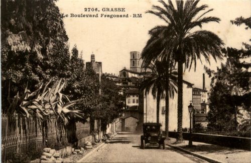 Grasse, le Boulevard Fragonard