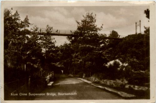 Bournemouth - Alum Chine Suspension Bridge