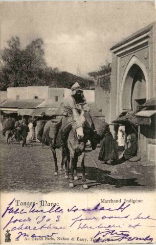 Tanger - Marchand Indigene