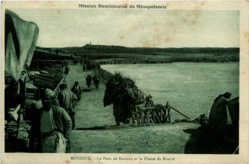 Mossoul - Le Pont de Bateaux
