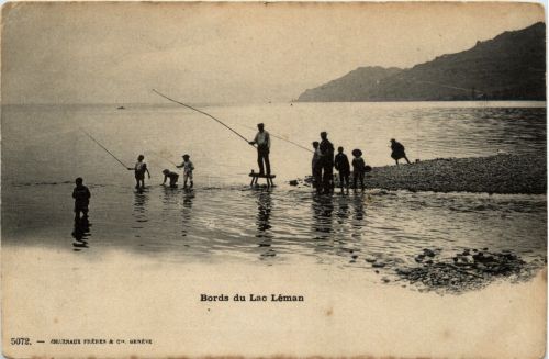 Bords du Lac Leman - Fishing