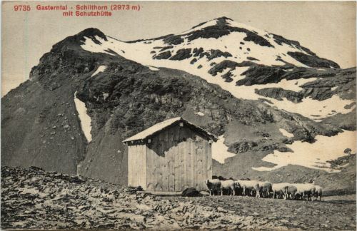 Gasterntal mit Schutzhütte