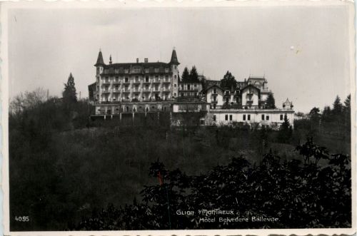 Glion sur Montreux - Hotel Belvedere