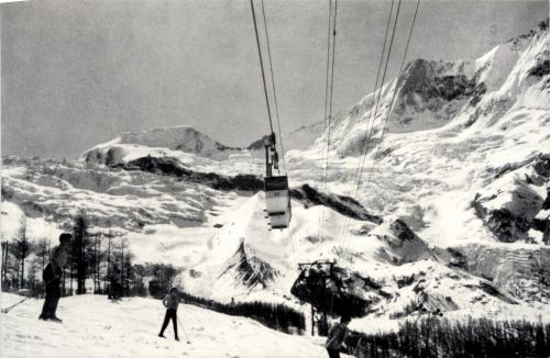 Saas-Fee - Luftseilbahn