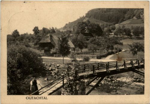 Gutachtal - Bahnpost Konstanz-Offenburg