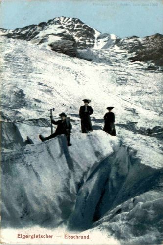 Eigergletscher - Eisschrund