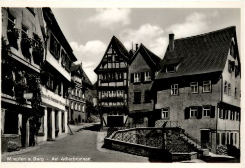 Wimpfen - Am Adlerbrunnen