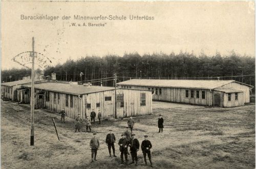 Unterlüss - Barackenlager der Minenwerfer Schule