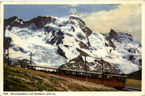 Gornergratbahn und Breithorn