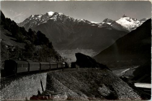 Lötschbergbahn bei Brig