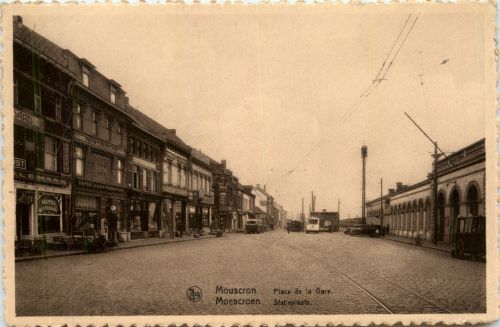 Mouscron - Place de la Gare