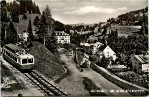 Rigi-Klösterli mit Arth-Rigi-Bahn